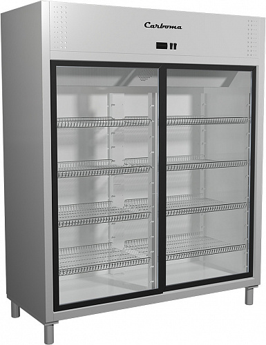 Шкаф холодильный Carboma R1400K INOX (купе)(П0000005326) от интернет-магазина Climateon